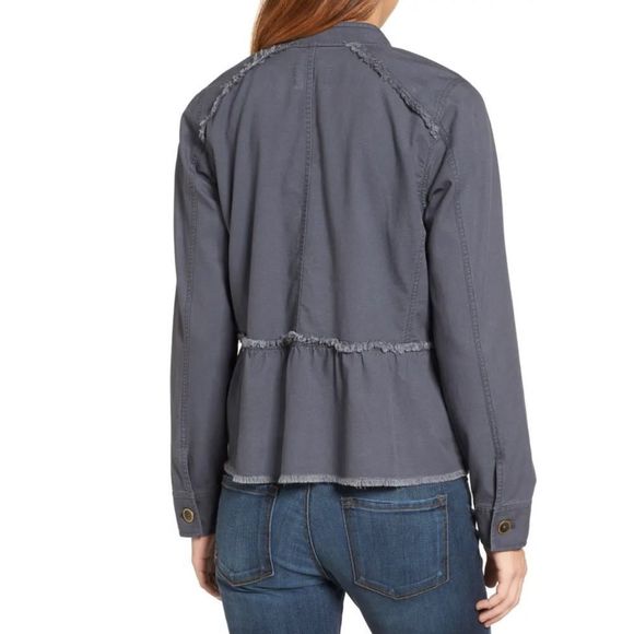 Caslon Twill Peplum Jacket - Picture 2 of 13